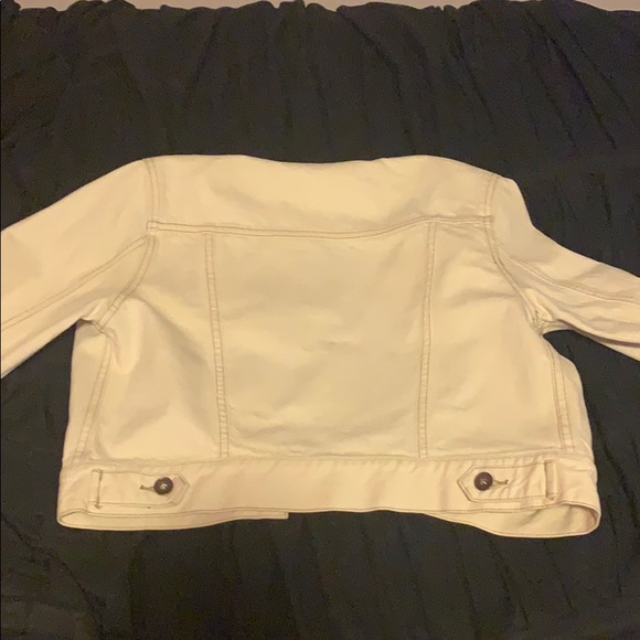 TOMS cropped white denim jacket - Picture 4 of 4
